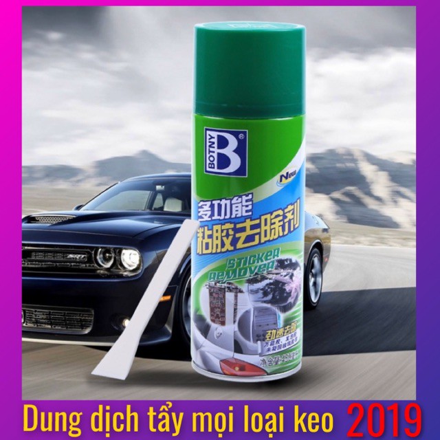 FREE SHIP][Giá tốt] Xịt tẩy keo, vết băng dính, nhựa đường Botny Sticker  Remover, Giá tháng 10/2020