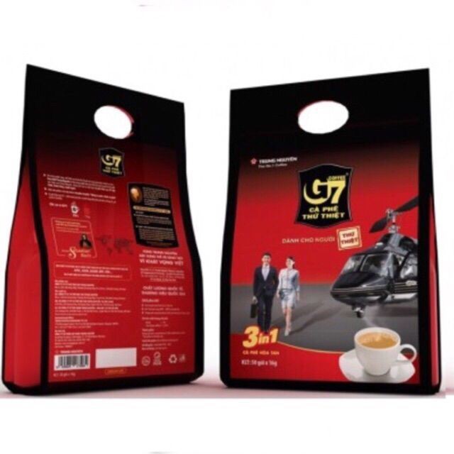 CAFE TRUNG NGUYÊN G7 TÚI 50 GÓI