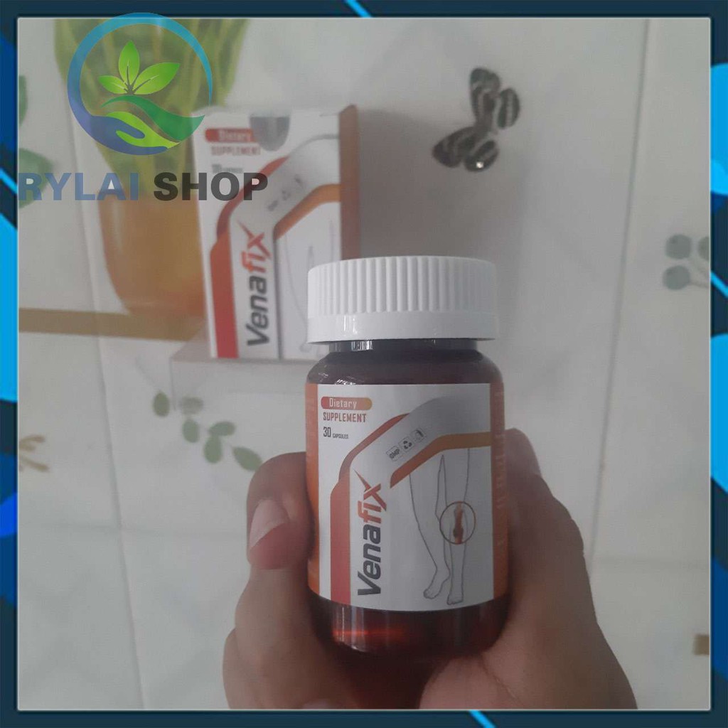VIÊN UỐNG VENAFIX - Giảm Suy Giãn Tĩnh Mạch Chân Chống Xưng Viêm Đau Nhức Hạn Chế Chuột Rút - CHÍNH HÃNG 30 VIÊN