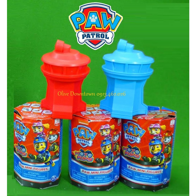 ⭐️ HỘP Chó cứu hộ lái xe moto phim Những chú chó cứu hộ - Paw Patrol Pup Squirters