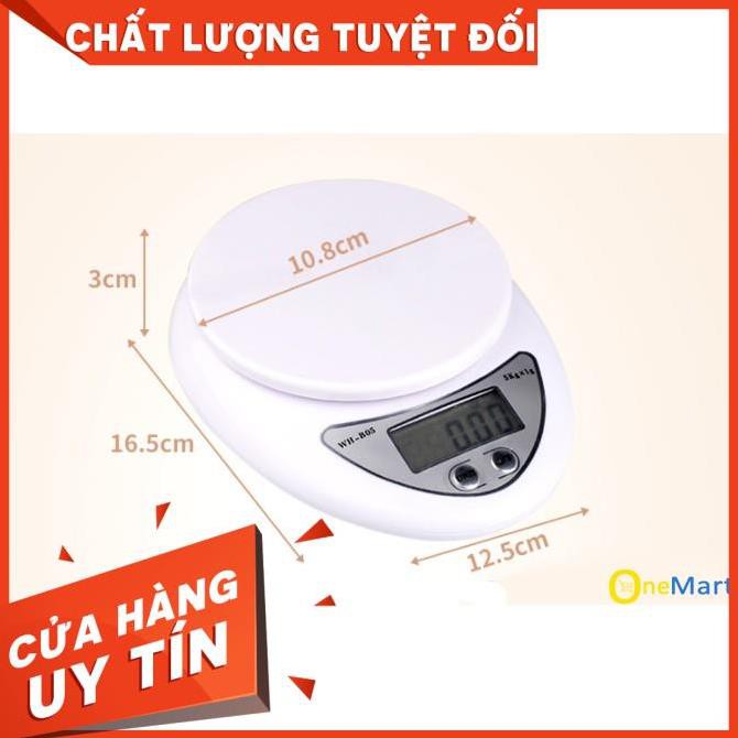 CÂN TIỂU LY NHÀ BẾP 5KG TẶNG KÈM PIN - CỰC TIỆN LỢI - ĐỒ GIA DỤNG BẾP