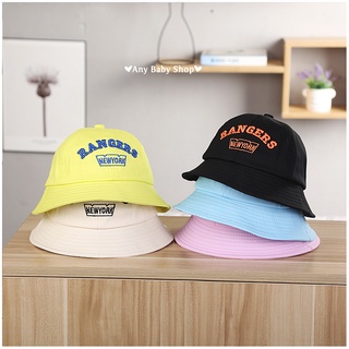 Mũ nón rộng vành Bucket thời trang in chữ Rangers Newyork cho bé trai và bé gái nhiều màu siêu cute ❣❣