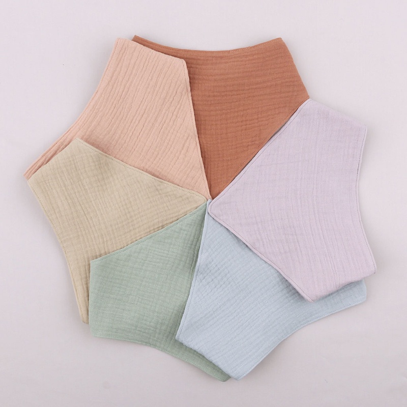 ✿ Yếm Ăn Bằng Cotton Thân Thiện Với Da Cho Bé