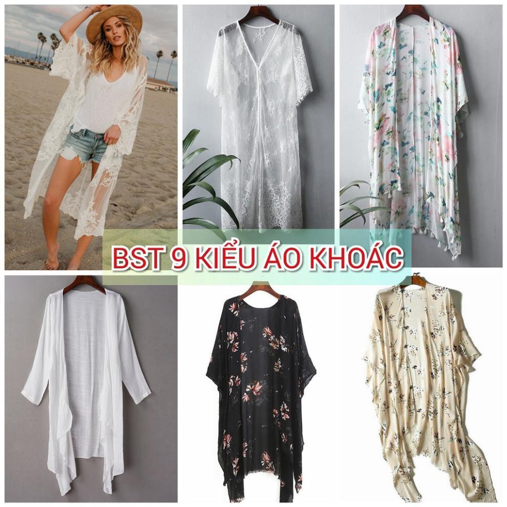 ⚡️Áo Choàng Đi Biển - Áo Khoác Ren - Áo Khoác Voan - Áo Khoác Kimono !