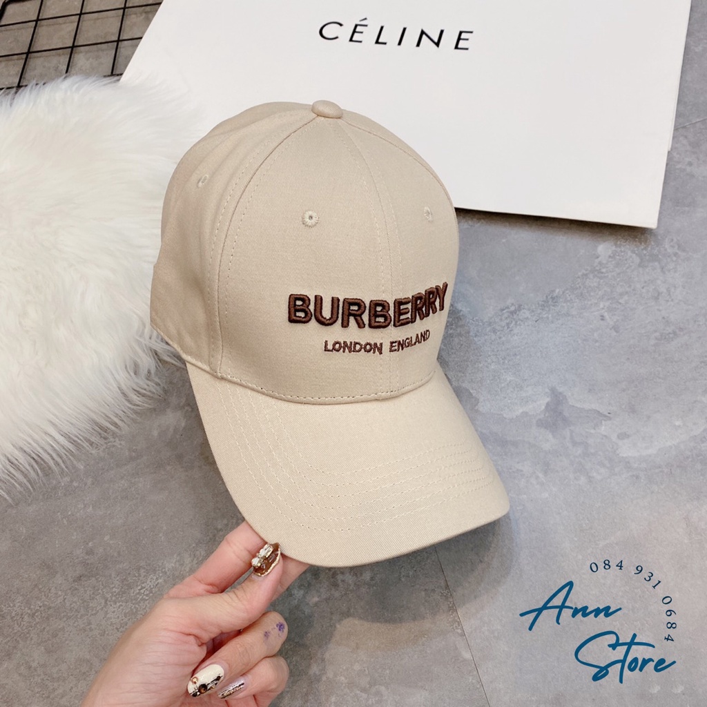 Mũ lưỡi trai BURBERRY siêu hot, mẫu mới nhất 2022, bảng màu trẻ trung, hàng Quảng Châu full tag