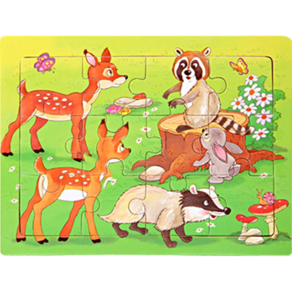 Miếng ghép hình. Tranh ghép cho bé 1-5 tuổi. mn_2018