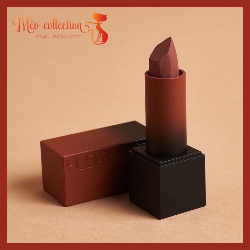 Son Huda Beauty - Power Bullet Matte Lipstick màu First Kiss