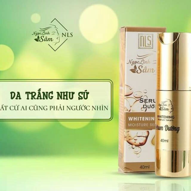 Serum dưỡng da ngọc linh sâm