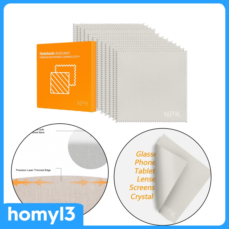 Vải lau microfiber cho thiết bị điện tử làm sạch màn hình máy ảnh / kính mắt / điện thoại di động / màn hình TV LCD | BigBuy360 - bigbuy360.vn