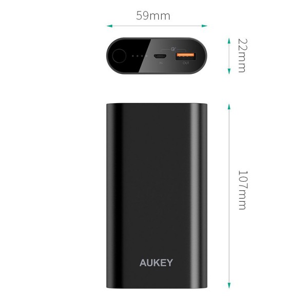 SẠC DỰ PHÒNG 10050MAH AUKEY PB-T15 / QC3.0