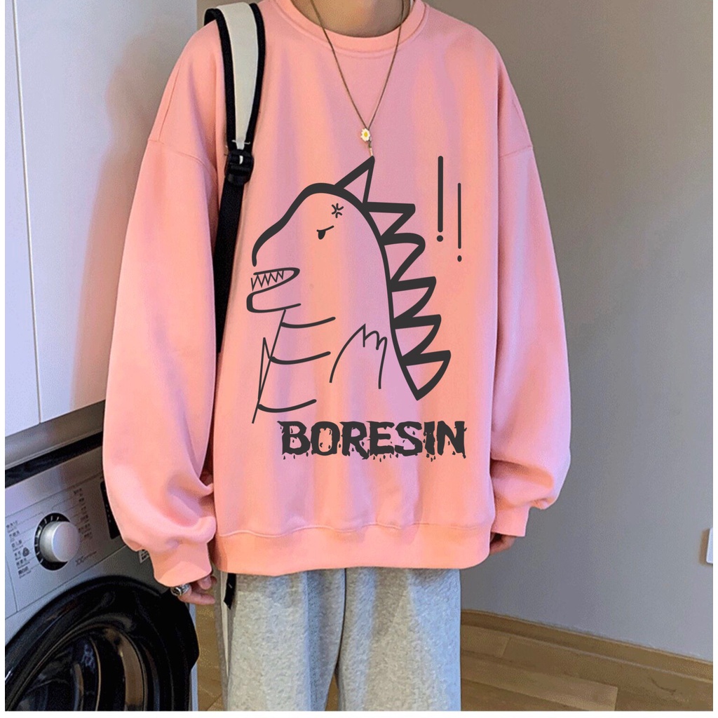 [ Mã 12FASHIONSALE1 giảm 10K đơn 50K ] áo sweater nam nữ chất nỉ form rộng cổ tròn dài tay họa tiết theo Trend APD02 | BigBuy360 - bigbuy360.vn