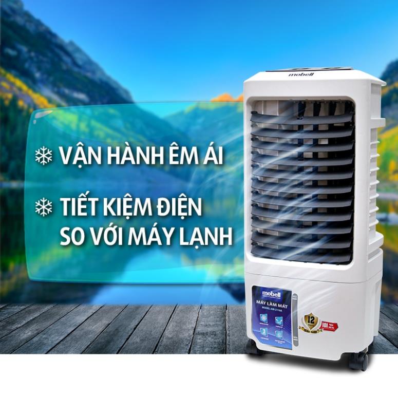 Z A A T Quạt Hơi Nước Làm Mát mobell AIR-2116A Làm Mát Không Khí Nhanh Chống 3 Cấp Độ Gió 4 Chiều Là