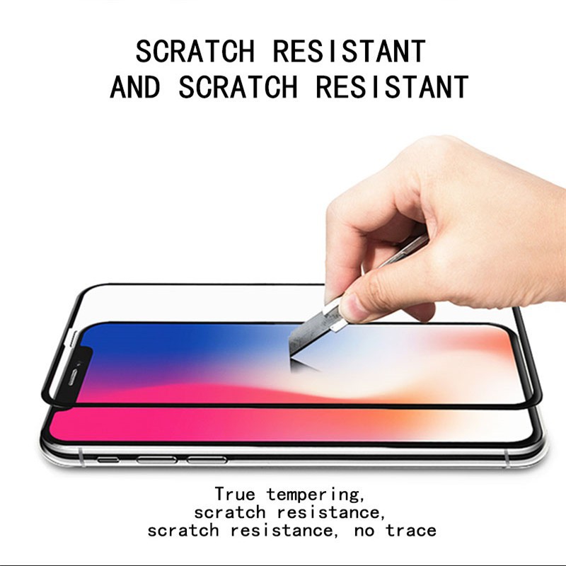 【Anti-blue】5D IPhone X 8 6 6s Plus 7 XS MAX XR X  9H tempered glass screen protector