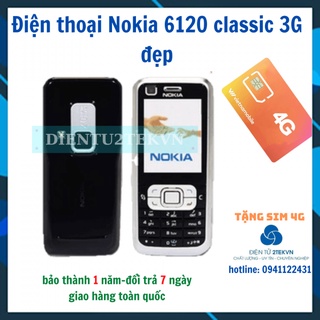 Điện thoại Nokia cổ 6120c main zin chính hãng giá rẻ, bảo hành 1 năm