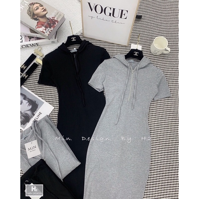 Váy body mũ liền , gigi