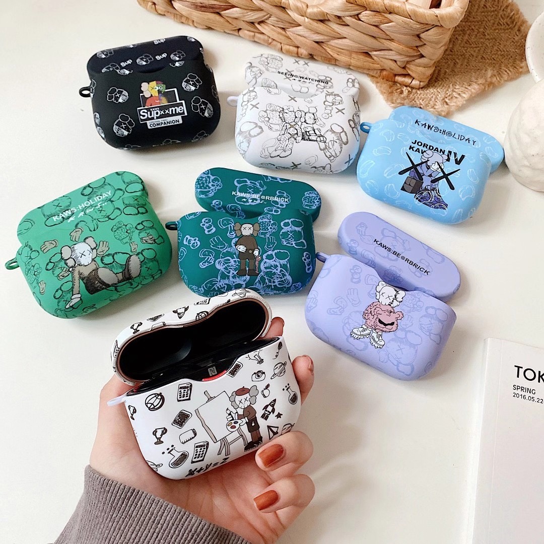 Ốp Lưng Cứng Nhám In Hình Kaws Cho Sony Wf 1000xm3 Wf-1000Xm3