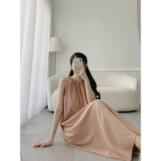 Đầm thiết kế cao cấp The Leaf Closet - Váy suông lụa