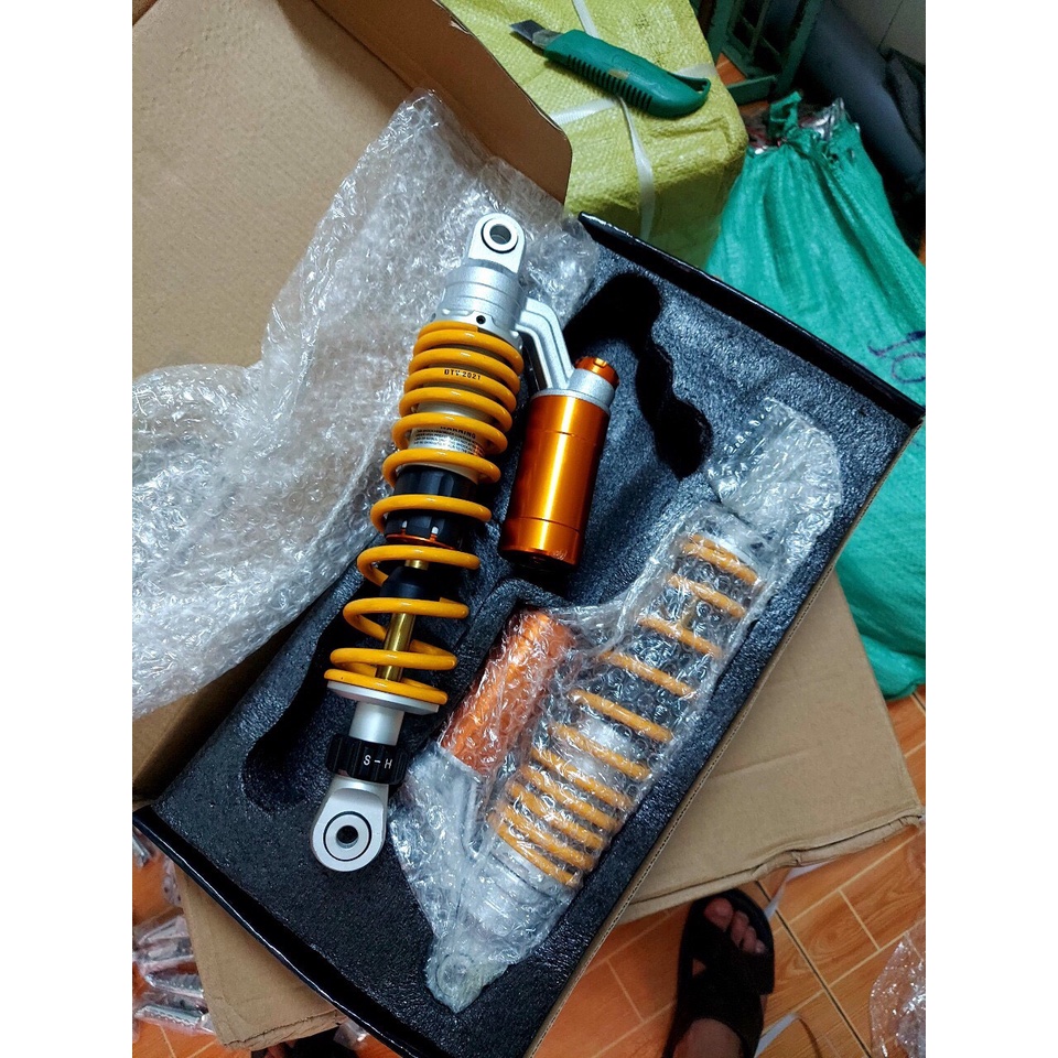 Phuộc bình dầu vàng OHS cho các dòng xe máy