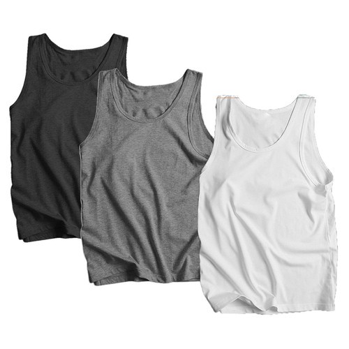 Combo 5 Áo ba lỗ Nam - Áo thun nam vải cotton - Áo 3 lỗ tập gym thoáng mát hút mồ hôi đủ size từ 45kg đến 90kg K-21