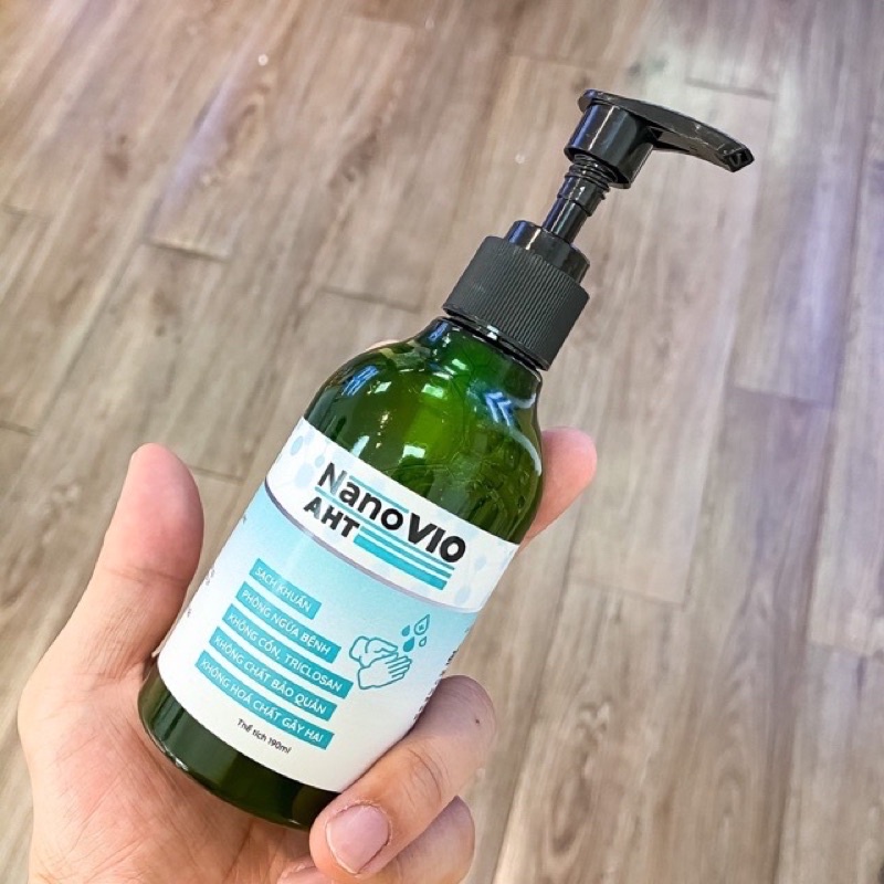 Chai xịt  Nano bạc- sản phẩm tốt hơn gel/ cồn rửa tay khô. Xịt nano khử trùng không hoá chất
