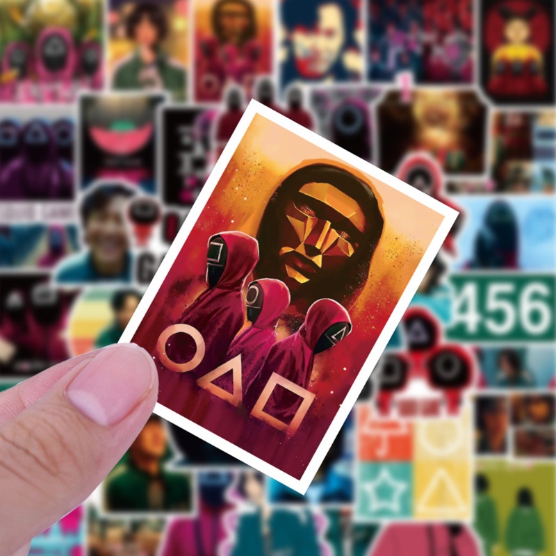 Miếng Dán Trang Trí Ván Trượt / Laptop Chống Thấm Nước Kiểu Hàn Quốc