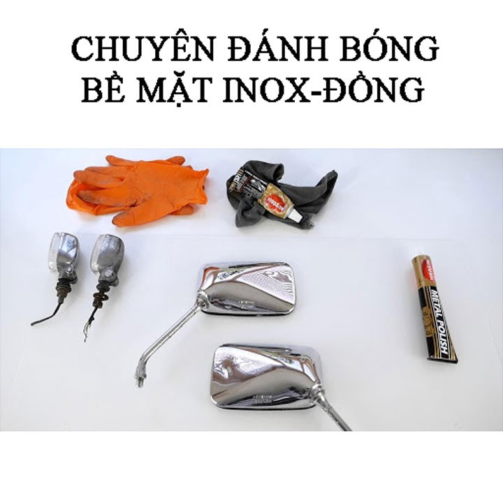 Kem Đánh Bóng Kim Loại Inox Đồng Autosol Metal Polish Tuýp Lớn 75ml (100g)