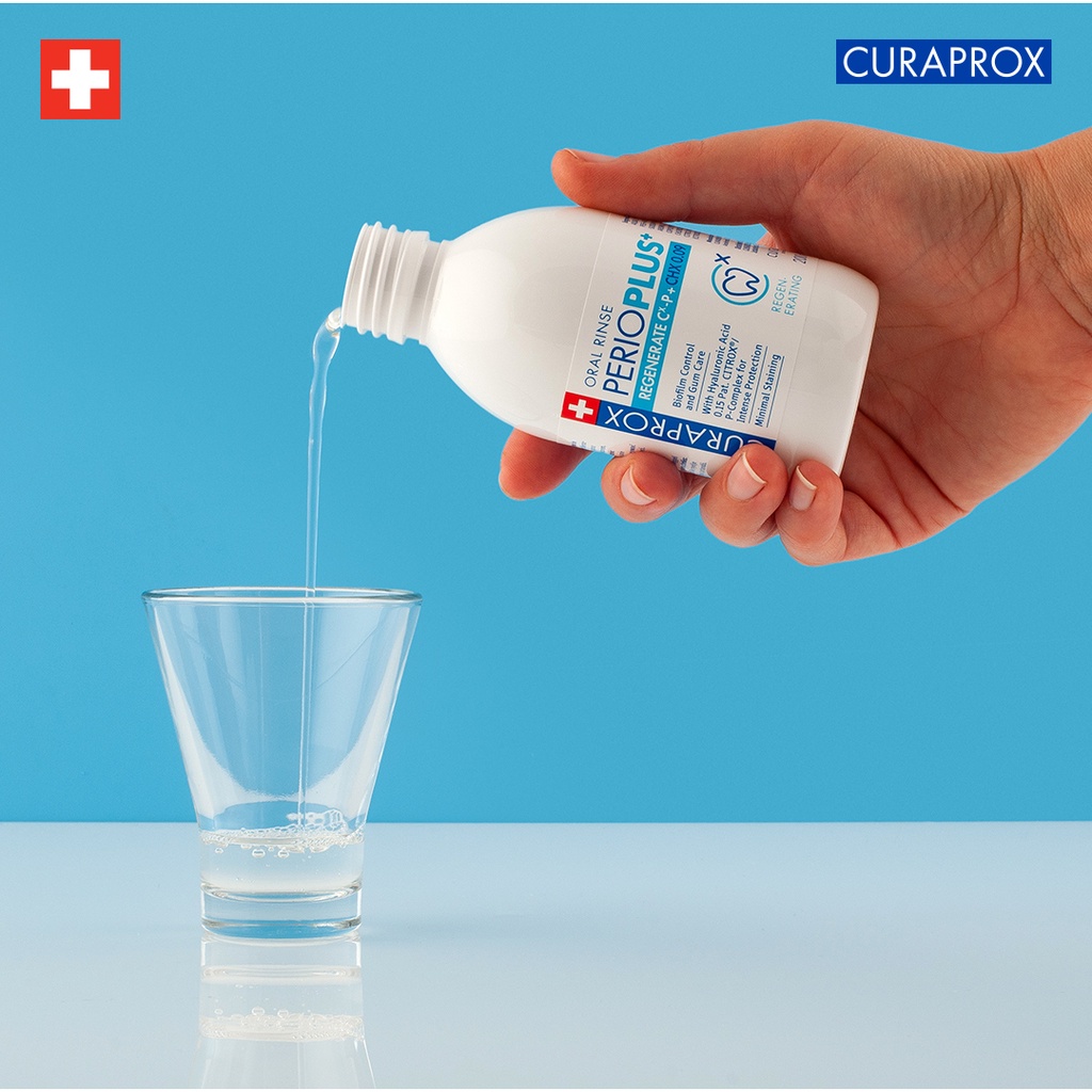 Nước súc miệng Curaprox Perio Plus Forte CHX 0.20% 10ml
