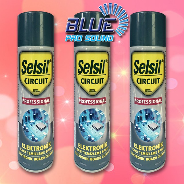 Chai xịt vệ sinh tiếp điểm và board mạch điện tử Selsil 500ml