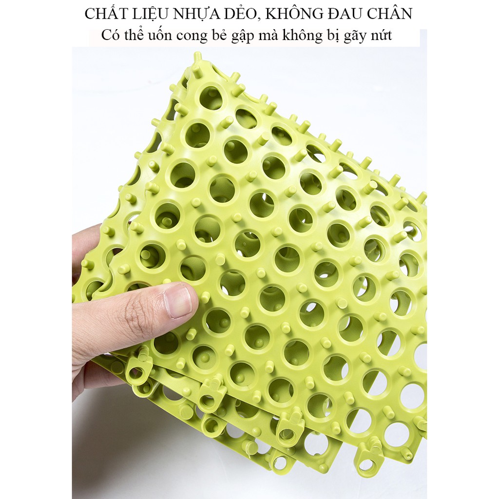 Thảm chống trơn nhà tắm, nhà vệ sinh, kích thước 30x30cm