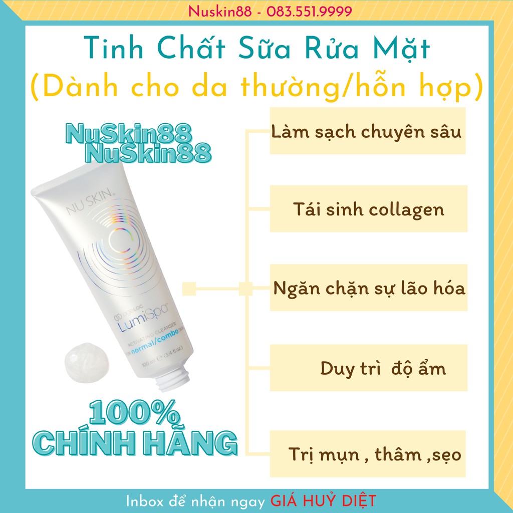 Sữa rửa mặt dành riêng cho máy rửa mặt ageLOC LumiSpa