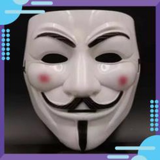 Mặt Nạ Hacker Trắng