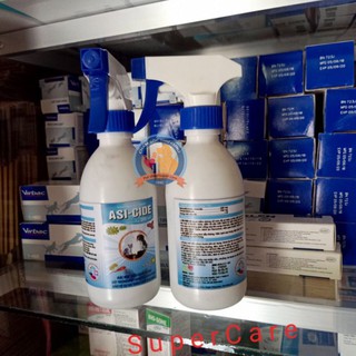 Combo 2 Chai Asi Cide - Khử Mùi Chất Thải Thú Cưng, Diệt Khuẩn Mạnh Chuồng Nuôi Và Nhà Ở