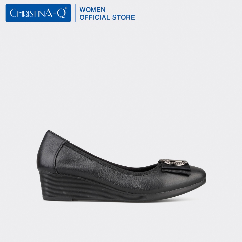 Giày cao gót bít mũi đế xuồng ChristinA-Q GBX037