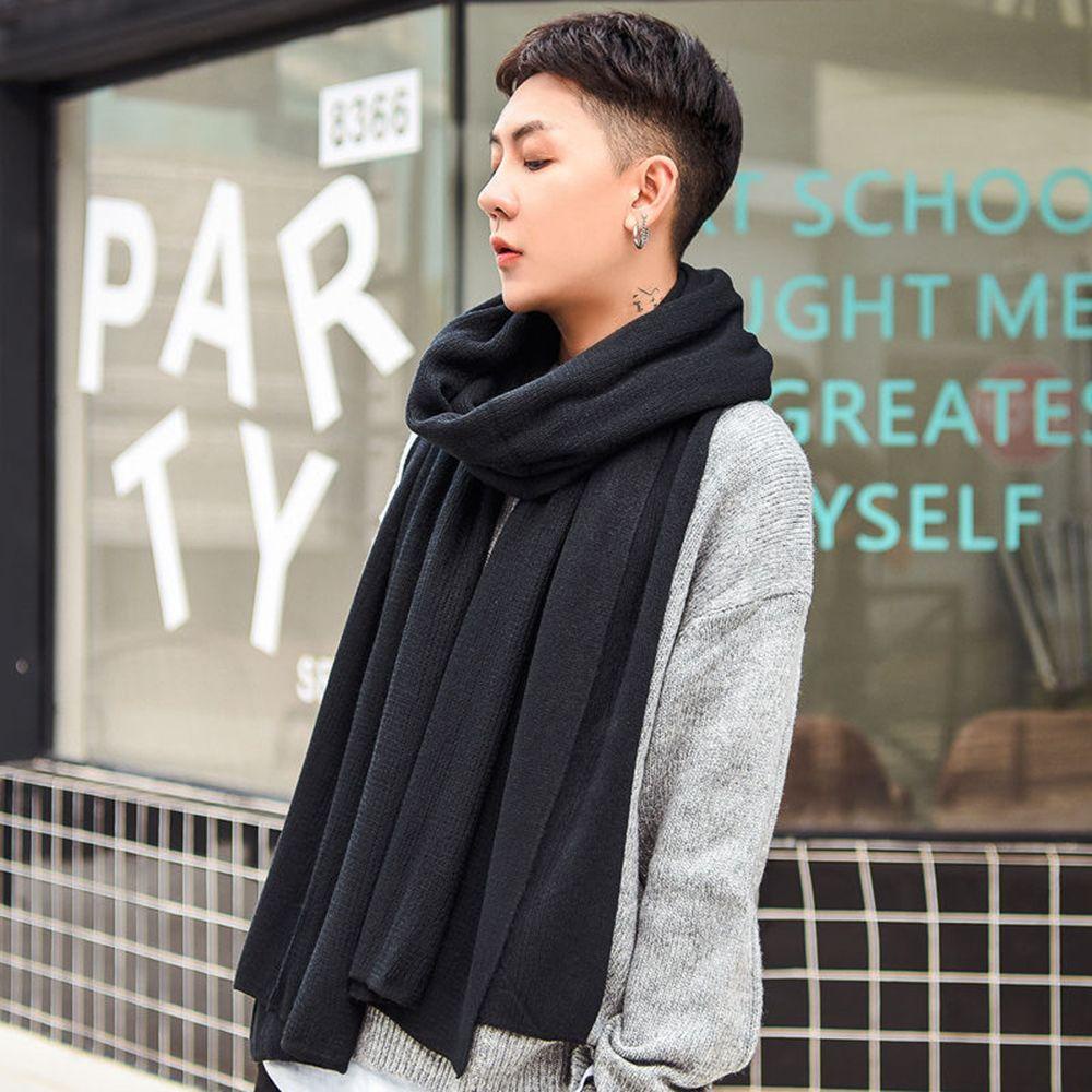 USNOW Khăn Choàng Cổ Giữ Ấm Mùa Đông Thanh Lịch Dành Cho Nam Và Nữ