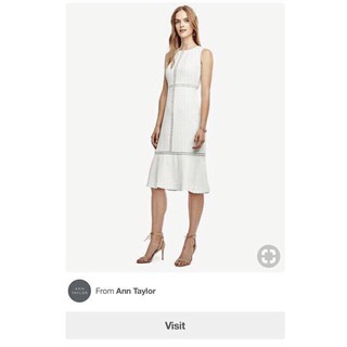 Đầm đuôi cá ann taylor