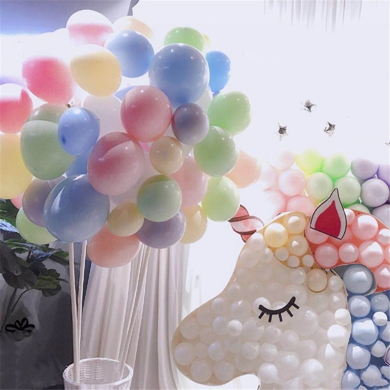 Set 50 Bong Bóng Kích Thước 10 Inch Dùng Trang Trí Tiệc Cưới