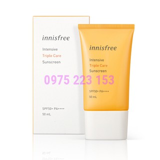 Kem chống nắng Innisfree Intensive Triple Care Sunscreen SPF50 50ml