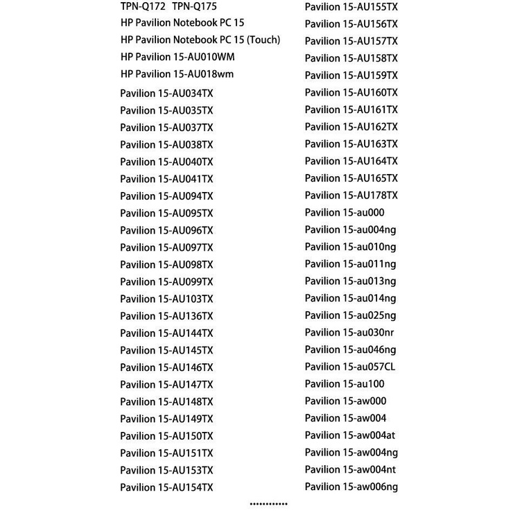 Pin zin laptop HP Pavilion 15-AU seri 15-AU034 15-AU040WM 15-AU093 BP02XL mới 100%