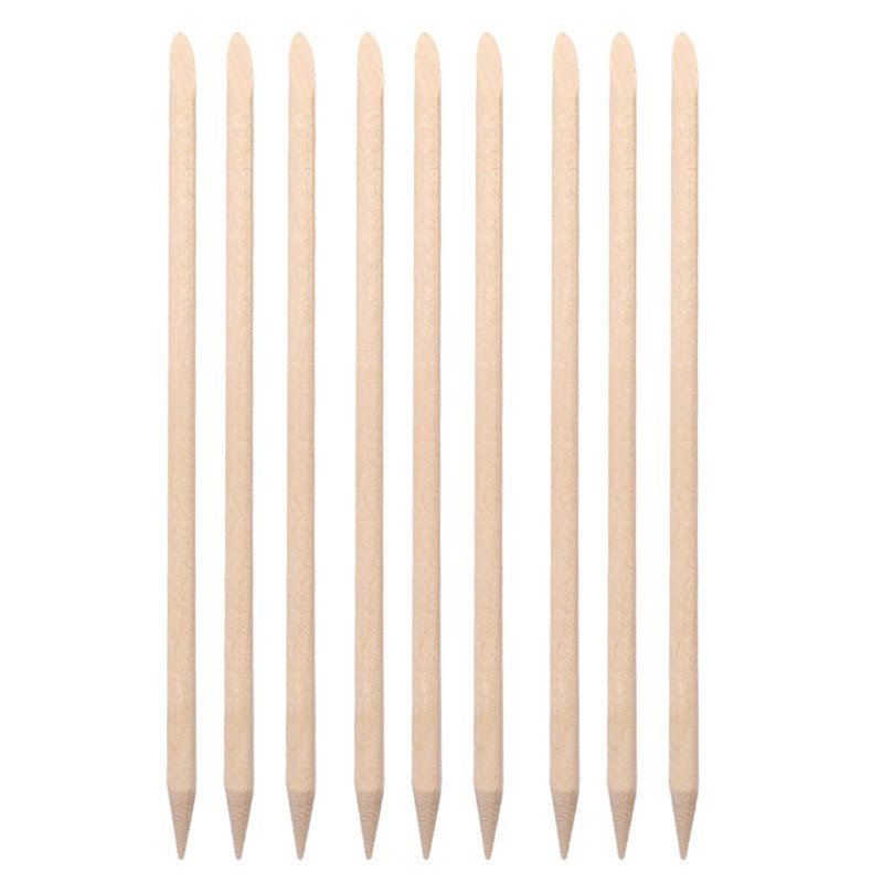 Set 100 Que Gỗ 4.5 &quot;Dùng Để Hỗ Trợ Các Công Cụ Đan Len