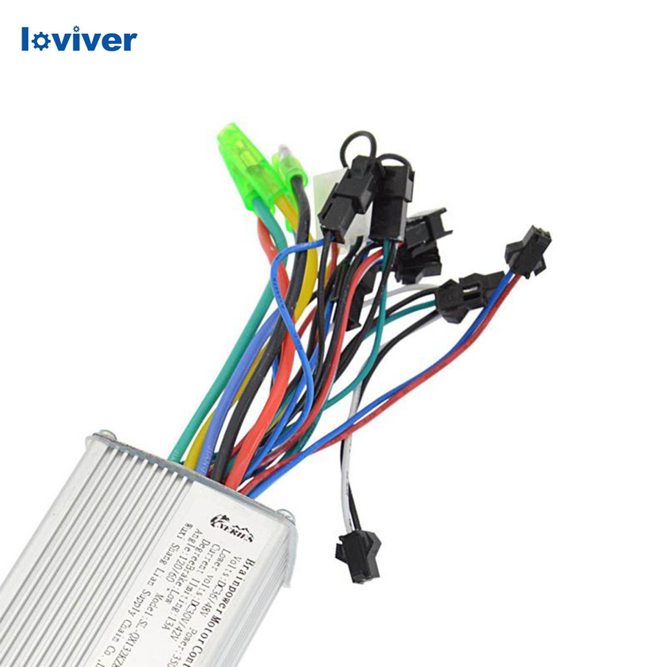 Loviver 24V/36V/48V 350W Motor Speed Controller Panel Scooter E-Bike Control 24V