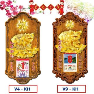 Nhập kimt1k còn 325k lịch gỗ con heo vàng
