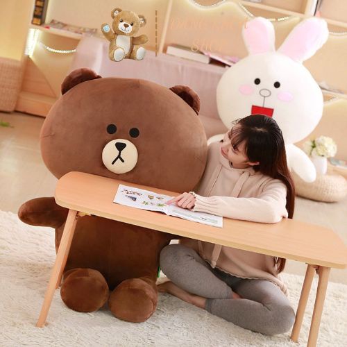 Gấu Bông Brown Buồn Cao Cấp, Thú Nhồi Bông Brown Mềm Mịn Không Xù Lông - Hàng Cao Cấp