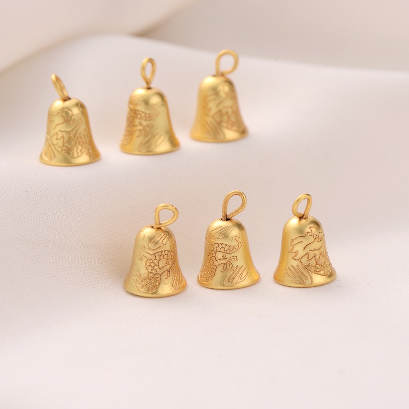 Chuông Đồng 18K Nhiều Màu Sắc Dùng Làm Trang Sức Thủ Công diy