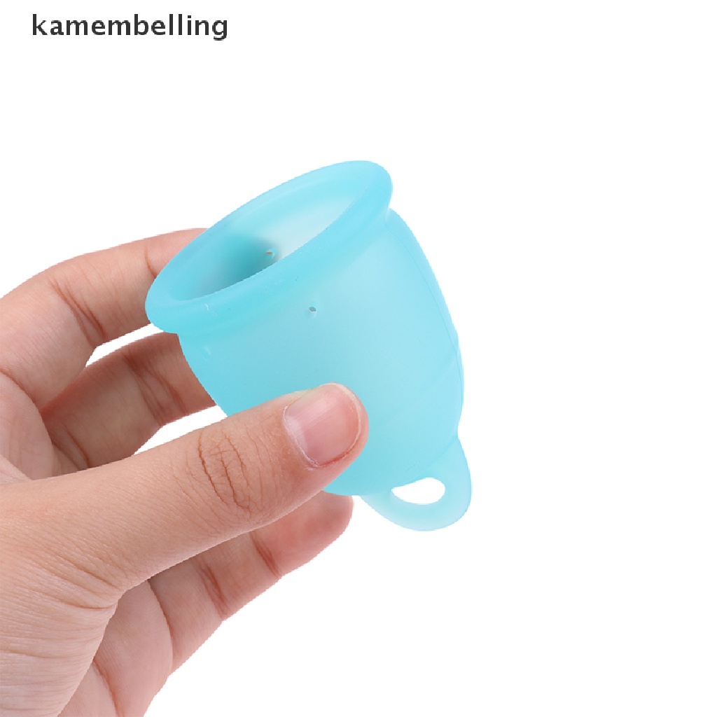 1 Cốc Nguyệt San Bằng Silicon Mềm Có Thể Tái Sử Dụng