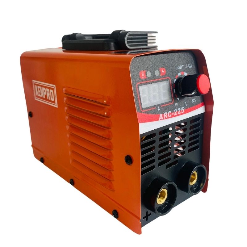 Máy Hàn Điện Tử Mini KENPRO ARC-225 Chính Hãng-All New-Có hộp nhựa bảo vệ,kèm đầy đủ phụ kiện về chỉ việc sử dụng