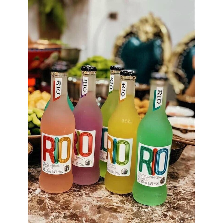 [ Siêu phẩm ] Nước hoa quả Rio Cocktail / Nước trái cây lên menChai 275ml