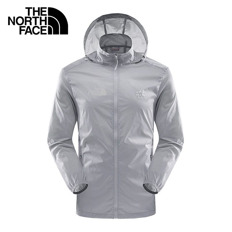 The North Face Áo Khoác Thể Thao Có Mũ Trùm Chống Nắng Chống Nước Mau Khô Cho Nam