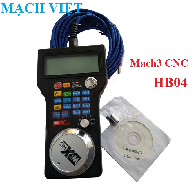 Tay cầm máy CNC HB04 – Mach3