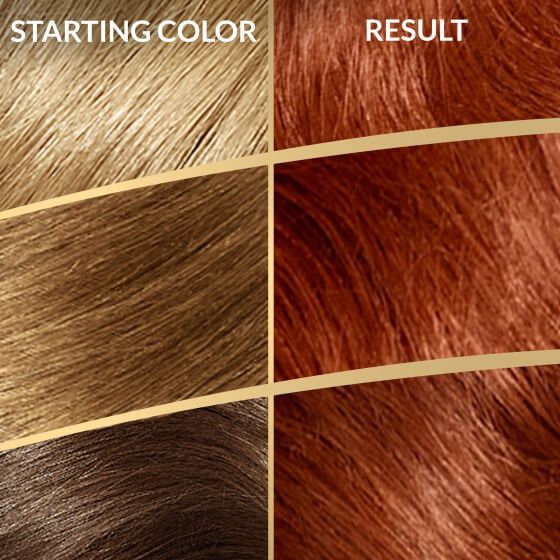 Kem Nhuộm Tóc Màu Vàng Đồng Trung Tính mã 7/4 Medium Copper Blonde Kèm trợ dưỡng