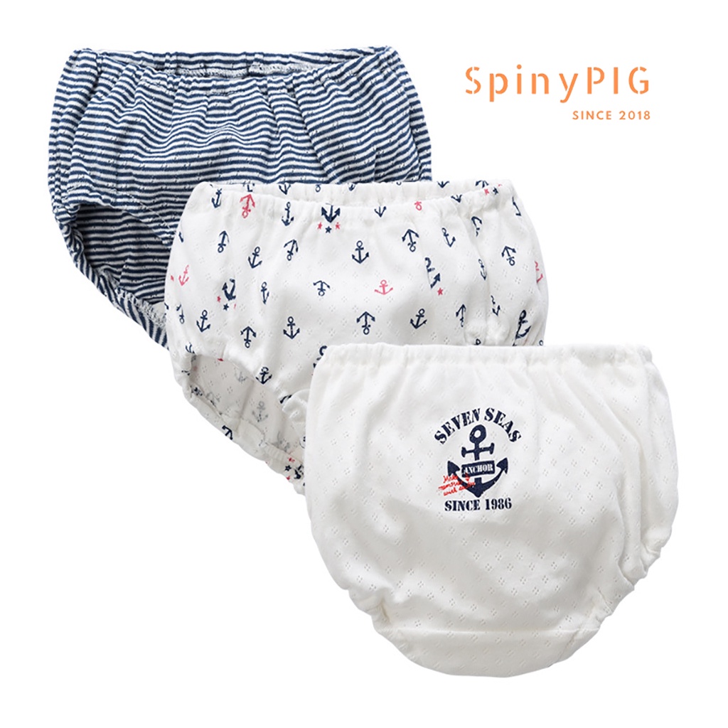 Set 3 chiếc quần lót cho bé trai bé gái 0-9 tuổi xuất Nhật 100% cotton cao cấp mềm và thông thoáng